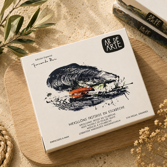 AR DE ARTE | MEJILLONES FRITOS EN ESCABECHE 110gr