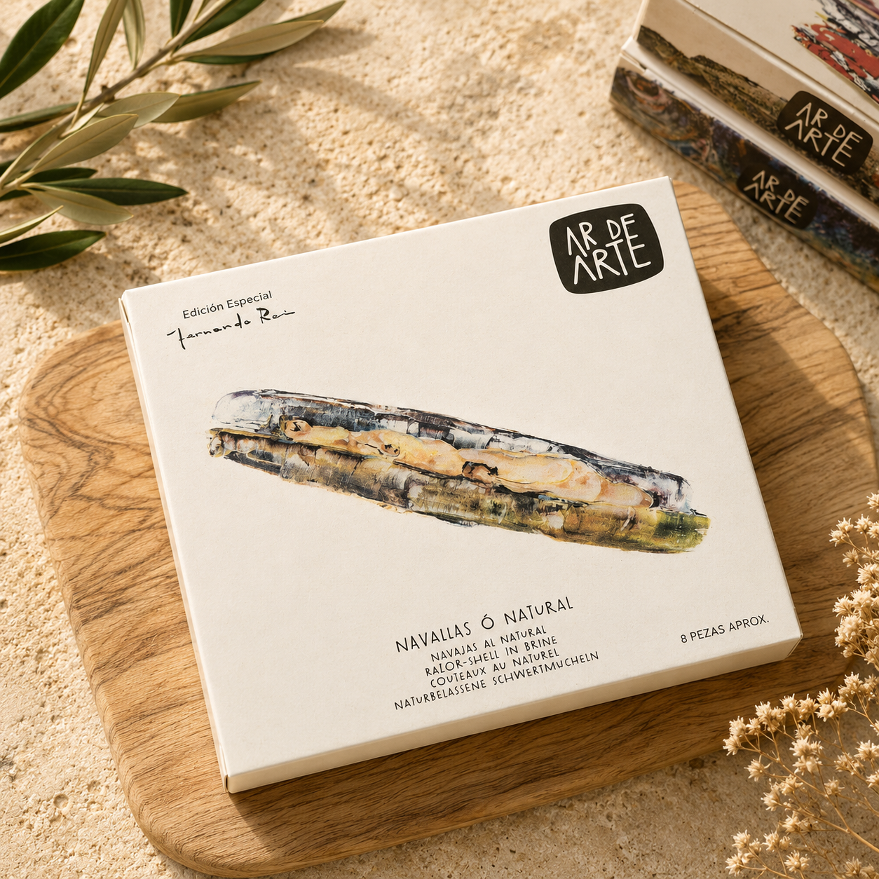 AR DE ARTE | NAVAJAS AL NATURAL 110gr