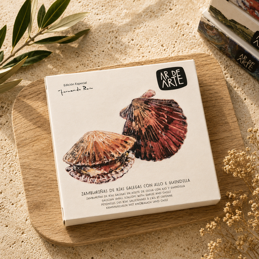 AR DE ARTE | ZAMBURIÑAS CON AJO Y GUINDILLA 110gr