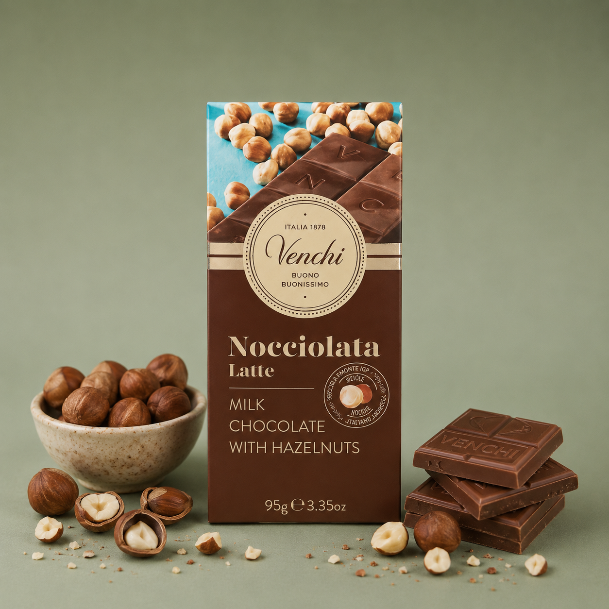 VENCHI CHOCOLADE NOCCIOLATA LATTE