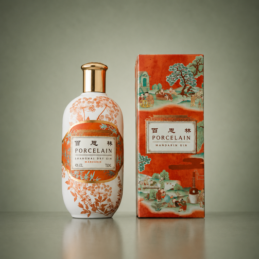 PORCELAIN SHANGHAI | DRY GIN MANDARIN 70cl