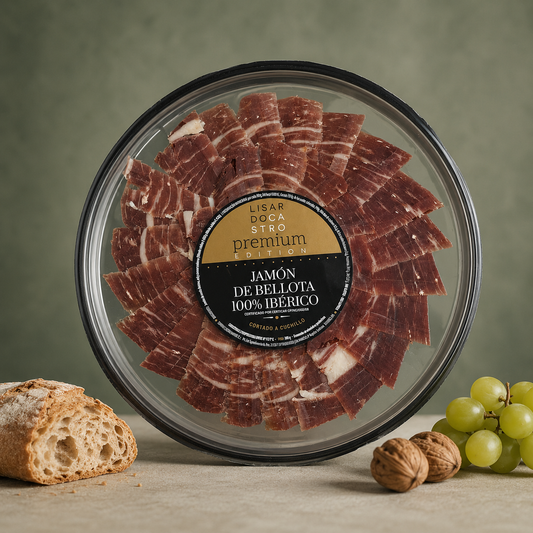 LISARDO CASTRO | JAMÓN DE BELLOTA 100% IBERICO 100gr
