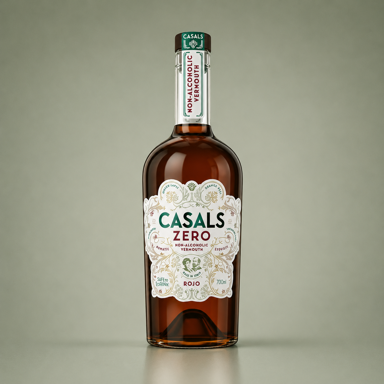 CASALS MEDITERRANI | VERMUT ROJO ZERO 75cl