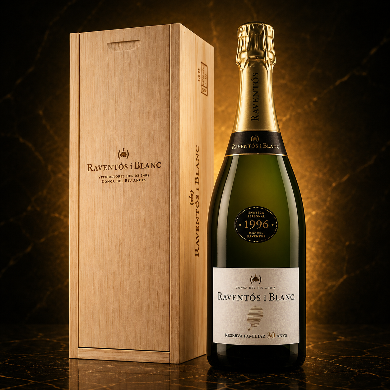 ENOTECA PERSONAL MANUEL RAVENTOS 1996 75cl