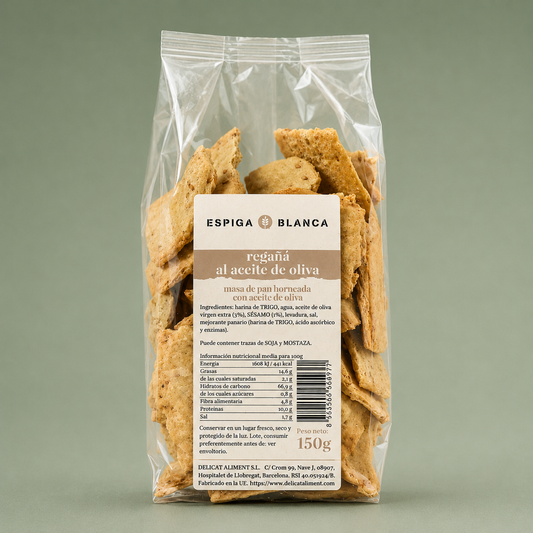 ESPIGA BLANCA | REGAÑA ACEITE OLIVA  150gr