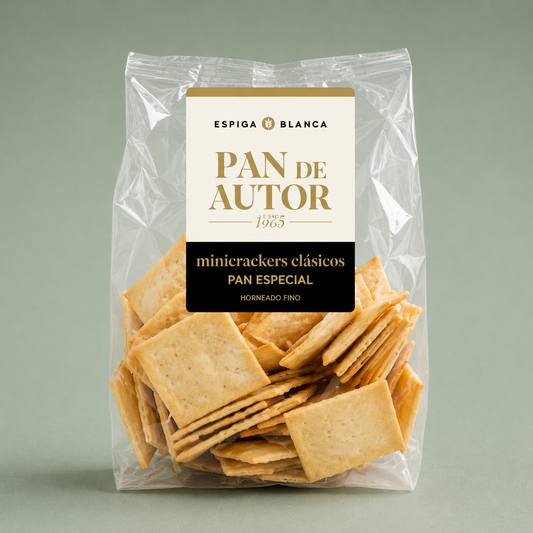 ESPIGA BLANCA | MINICRACKERS CLÁSICOS PAN DE AUTOR 180gr