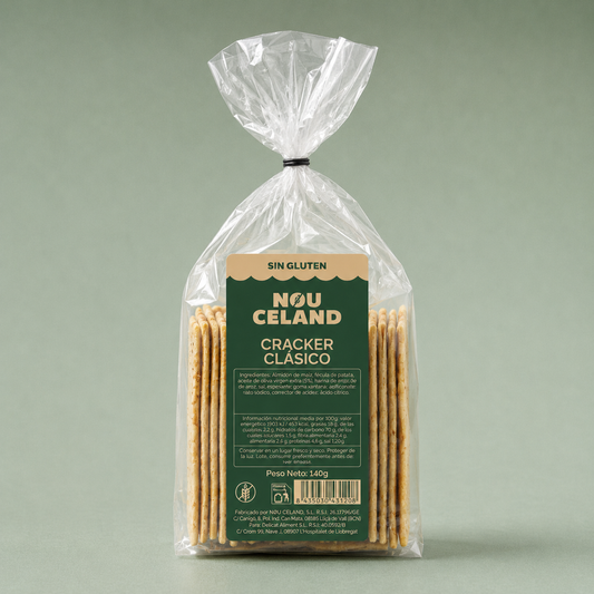 ESPIGA BLANCA | CRACKER CLÁSICO SIN GLUTEN 140gr