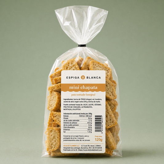 ESPIGA BLANCA | MINI CHAPATA 120gr