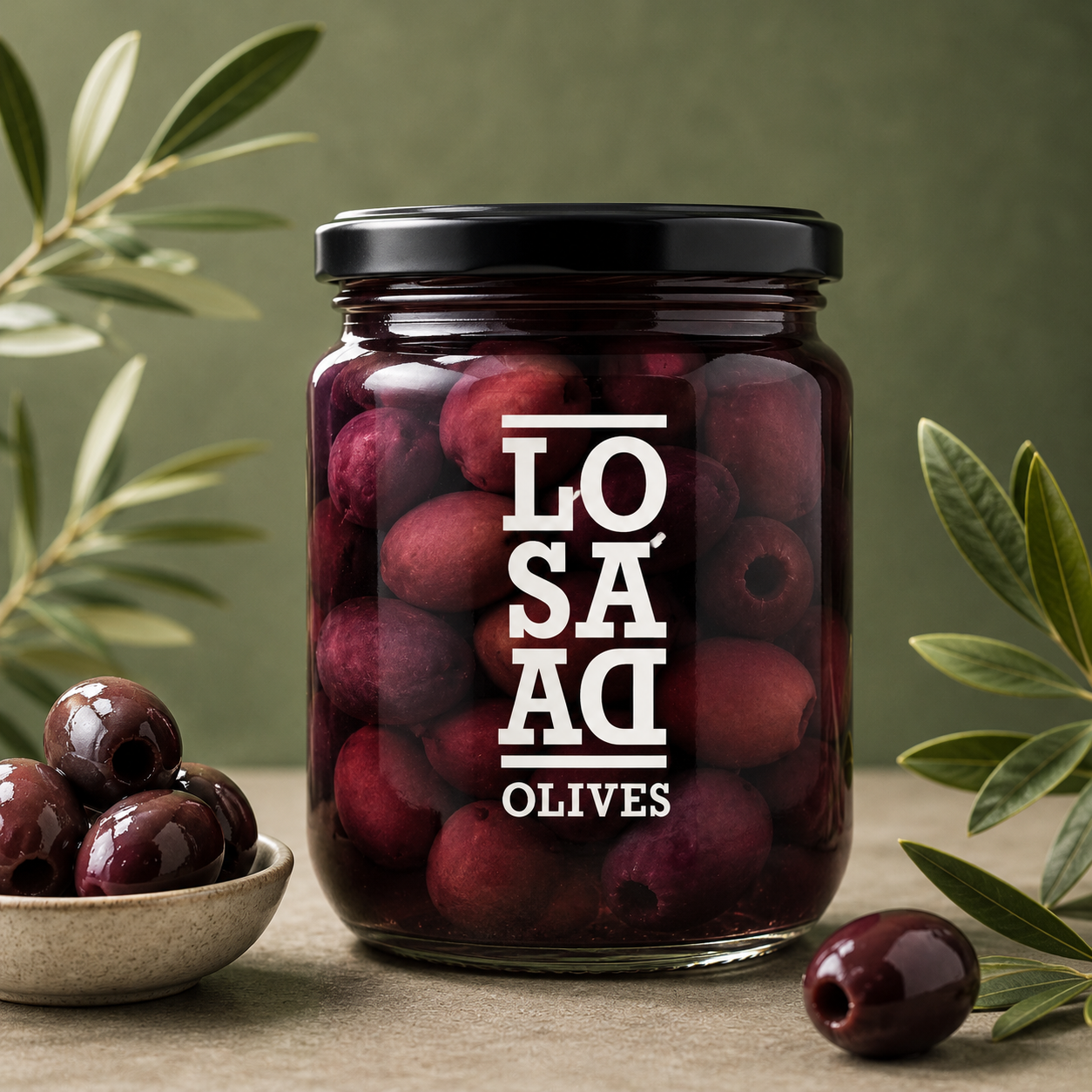 LOSADA | ACEITUNA EMPELTRE 345GR