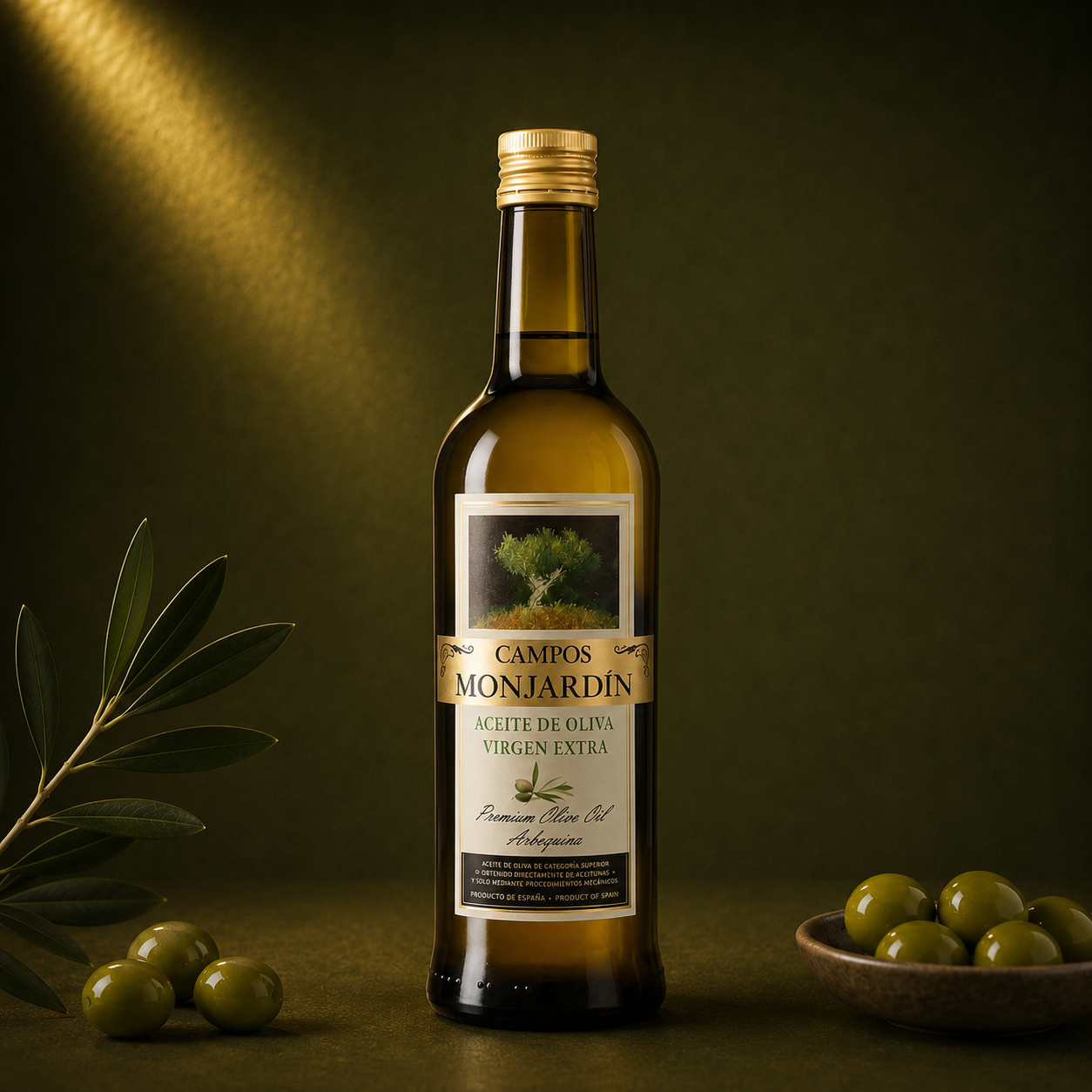 CAMPOS MONJARDIN ARBEQUINA EVOO (50cl)