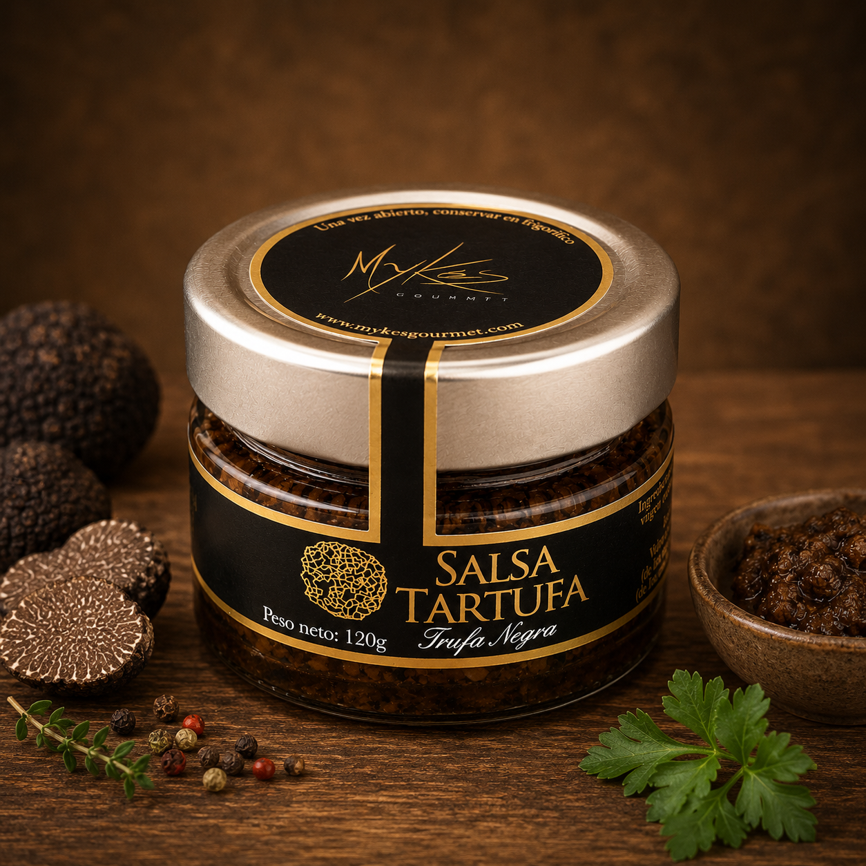 MYKÉS GOURMET | SALSA TARTUFA 120gr