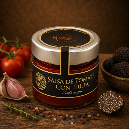 MYKÉS GOURMET | SALSA DE TOMATE A LA TRUFA NEGRA 175gr
