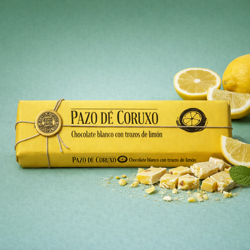 PAZO DE CORUXO WITTE CHOCOLADE MET STUKJES CITROEN