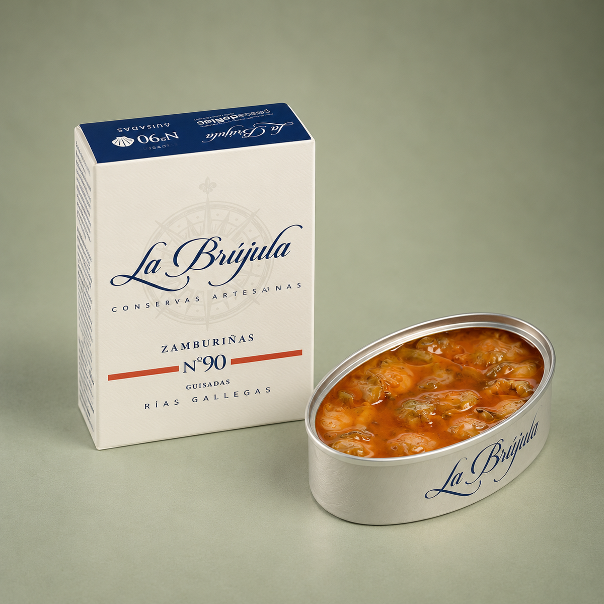 LA BRÚJULA ZAMBURIÑAS GUISADAS Nº 90 110gr