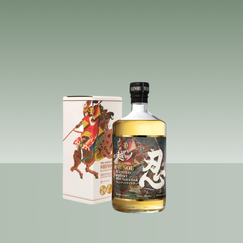 The Koshi-No Shinobu Blended Whisky Mizunara Oak Finish 70cl