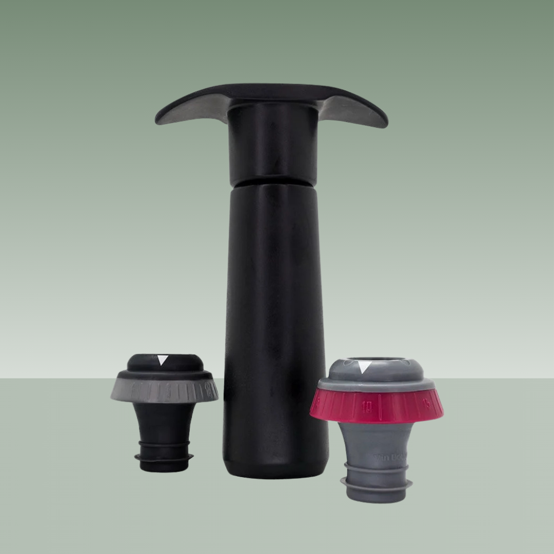 VIN BOUQUET | BOMBA DE VACIO CLICK! CON 2 TAPONES
