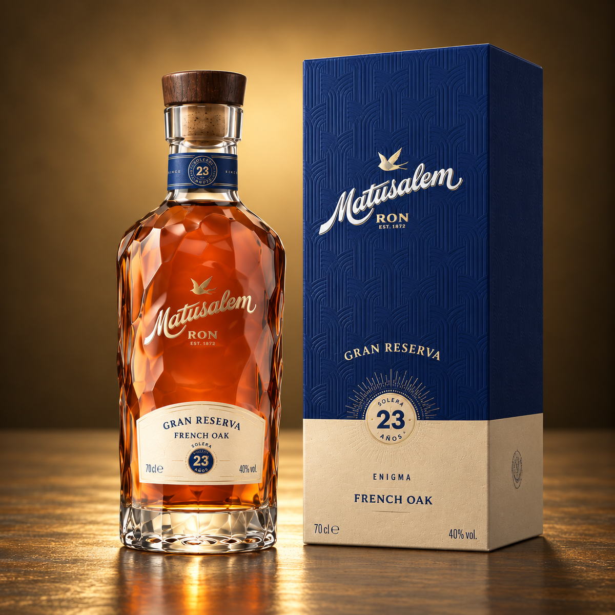 MATUSALEM | ENIGMA FRENCH OAK GRAN RESERVA 23 AÑOS RON 70cl