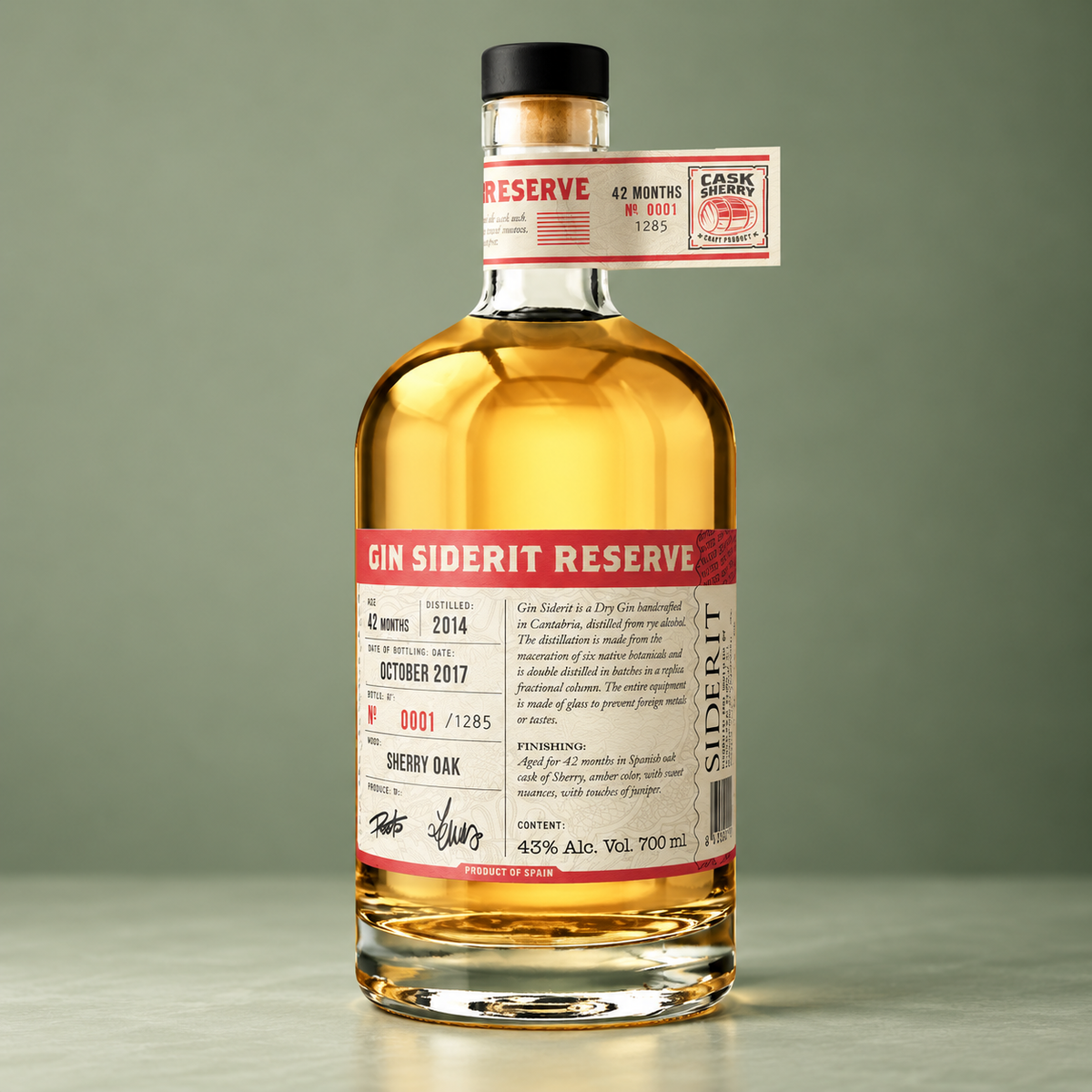SIDERIT | GIN RESERVE 75cl