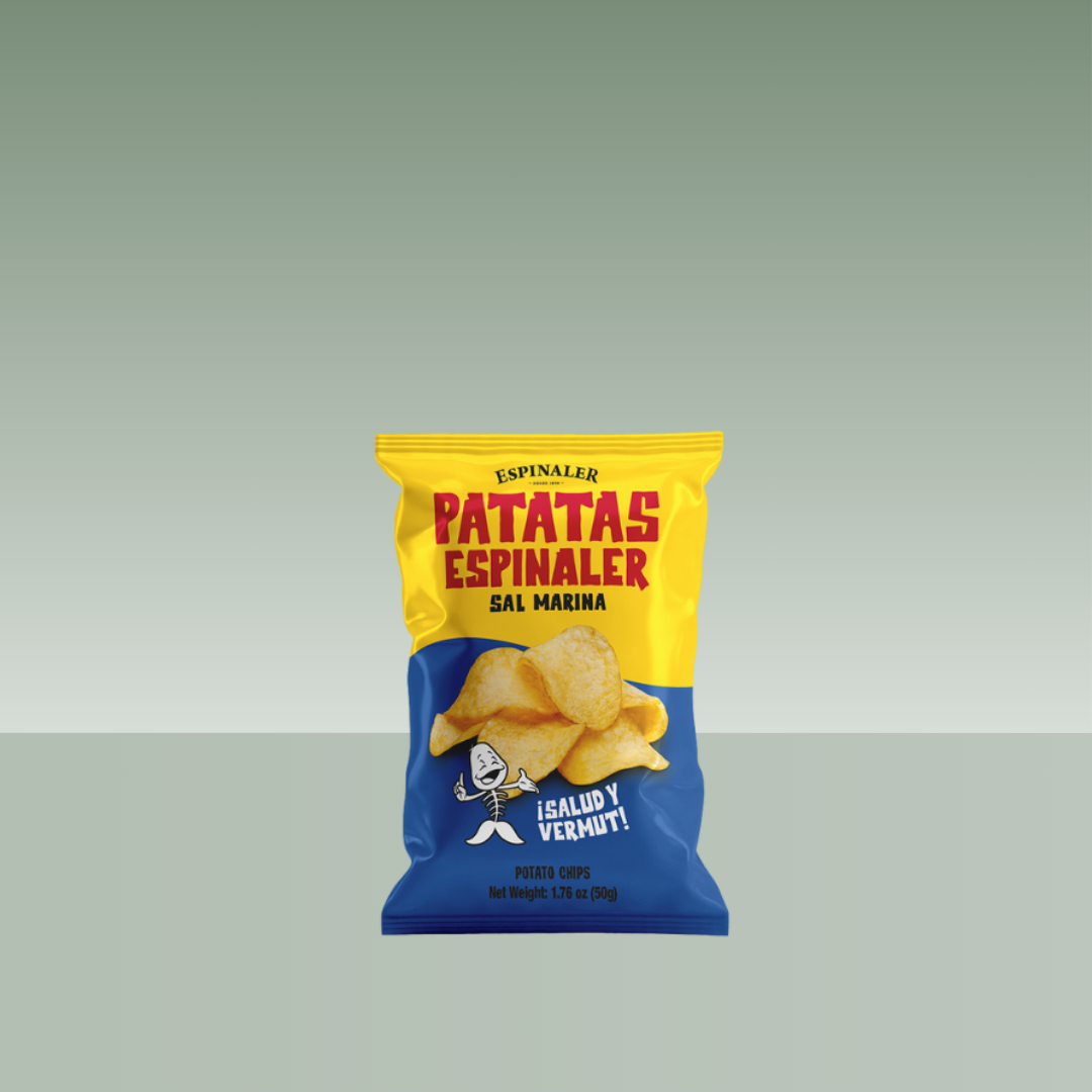 ESPINALER | PATATAS FRITAS CON SAL MARINA 50G