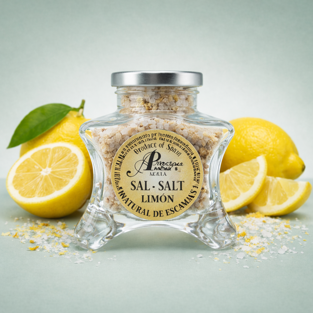 PRINCIPE DE AZAHAR | SAL ESCAMAS LIMÓN 150gr