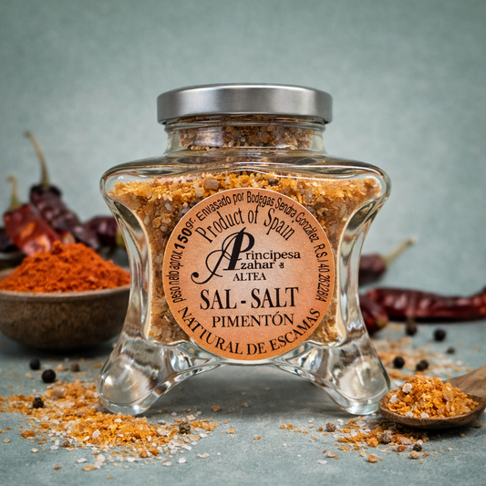 PRINCIPE DE AZAHAR | SAL ESCAMAS PIMENTÓN 150gr
