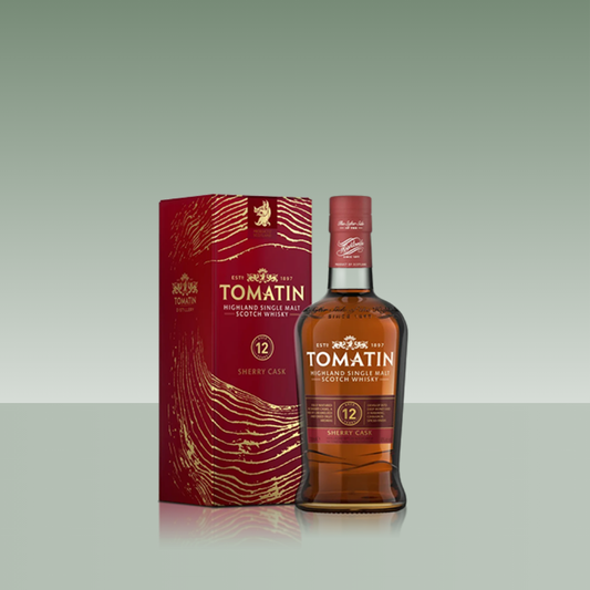 TOMATIN SINGLE MALT WHISKY 12 AÑOS SHERRY CASK 70CL