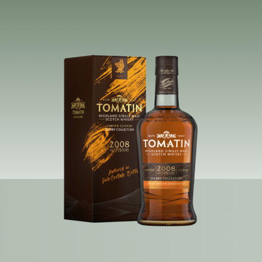 TOMATIN WHISKY SHERRY EDITIE 15YO STICK CUT