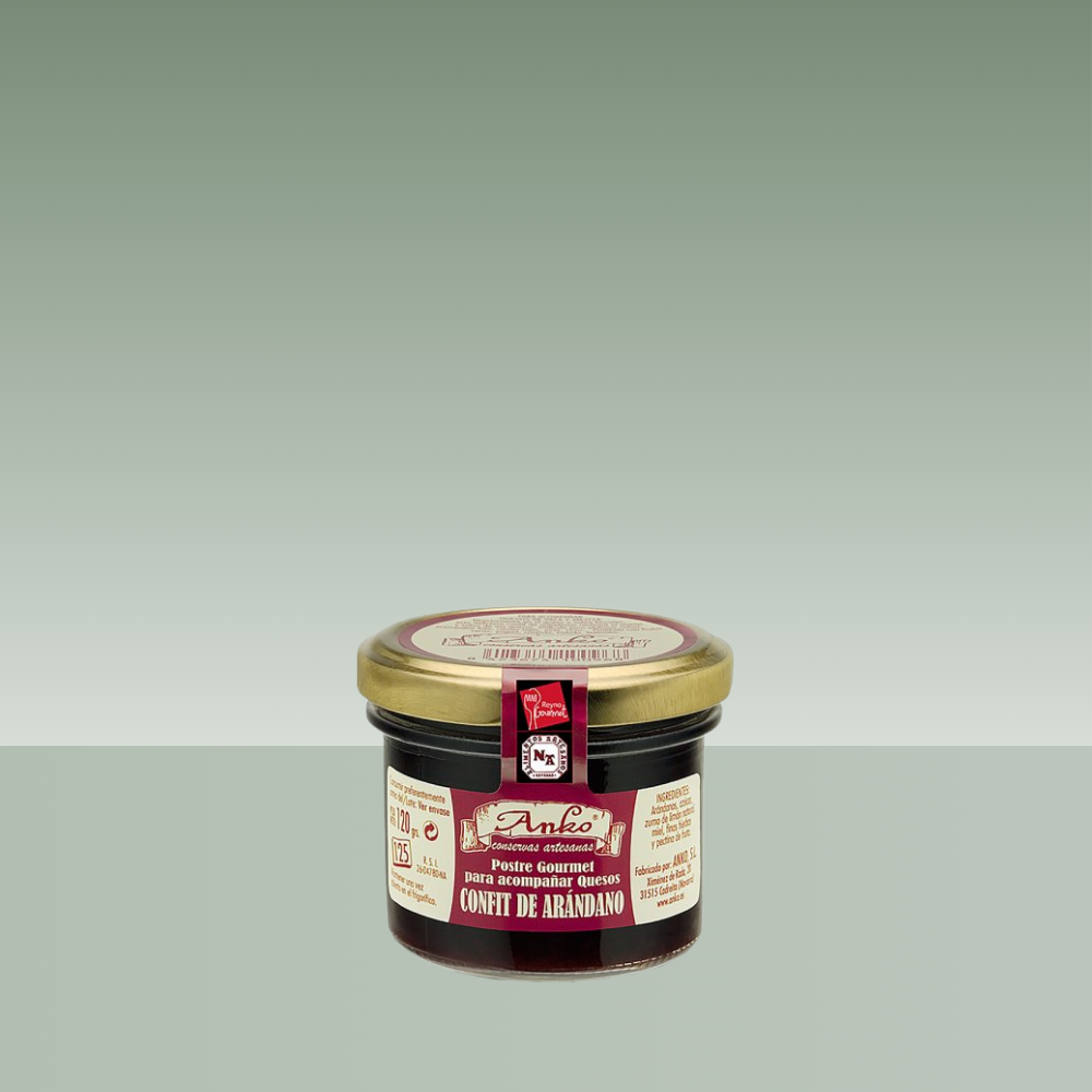 ANKO | CONFIT DE ARANDANO 120Gr