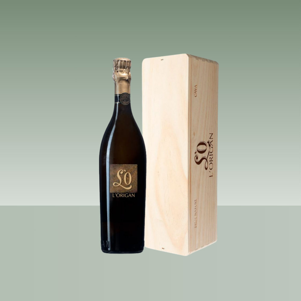 L'O DE ORIGAN |  BRUT NATURE EDIC. 14 CAJA MADERA 75cl