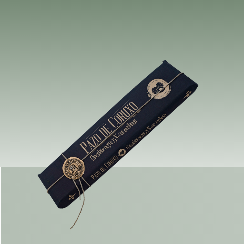PAZO DE CORUXO CHOCOLATE NEGRO CON AVELLANAS