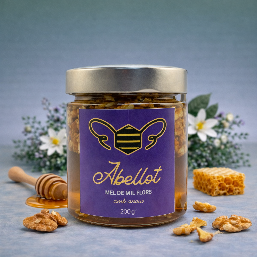 ABELLOT | MIEL DE MIL FLORES CON NUECES 200gr