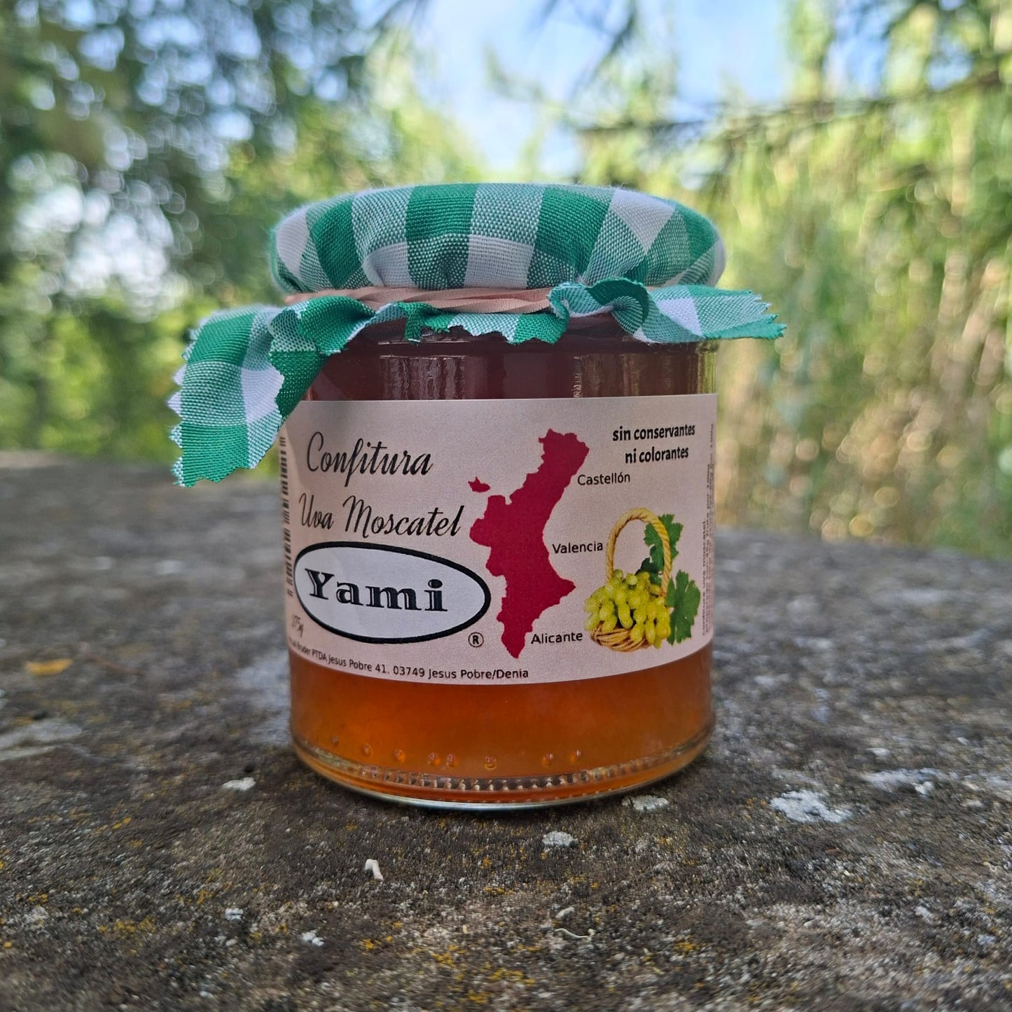 YAMI | CONFITURA UVA MOSCATEL 275GR