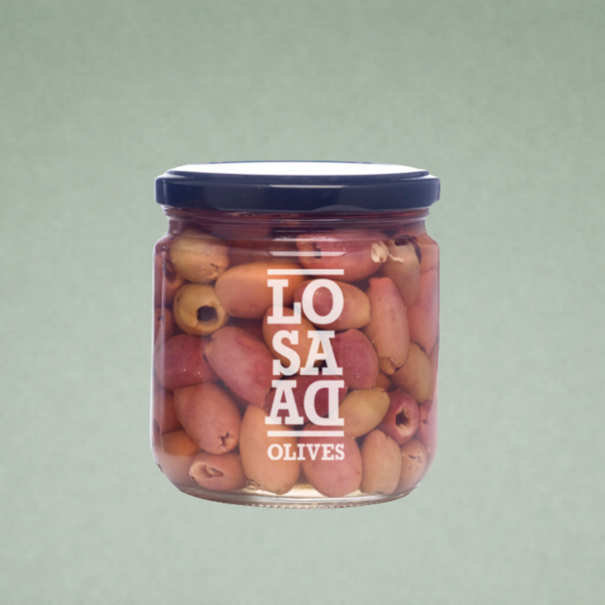 Aceituna cornicabra Losada 345 g en tarro cristal
