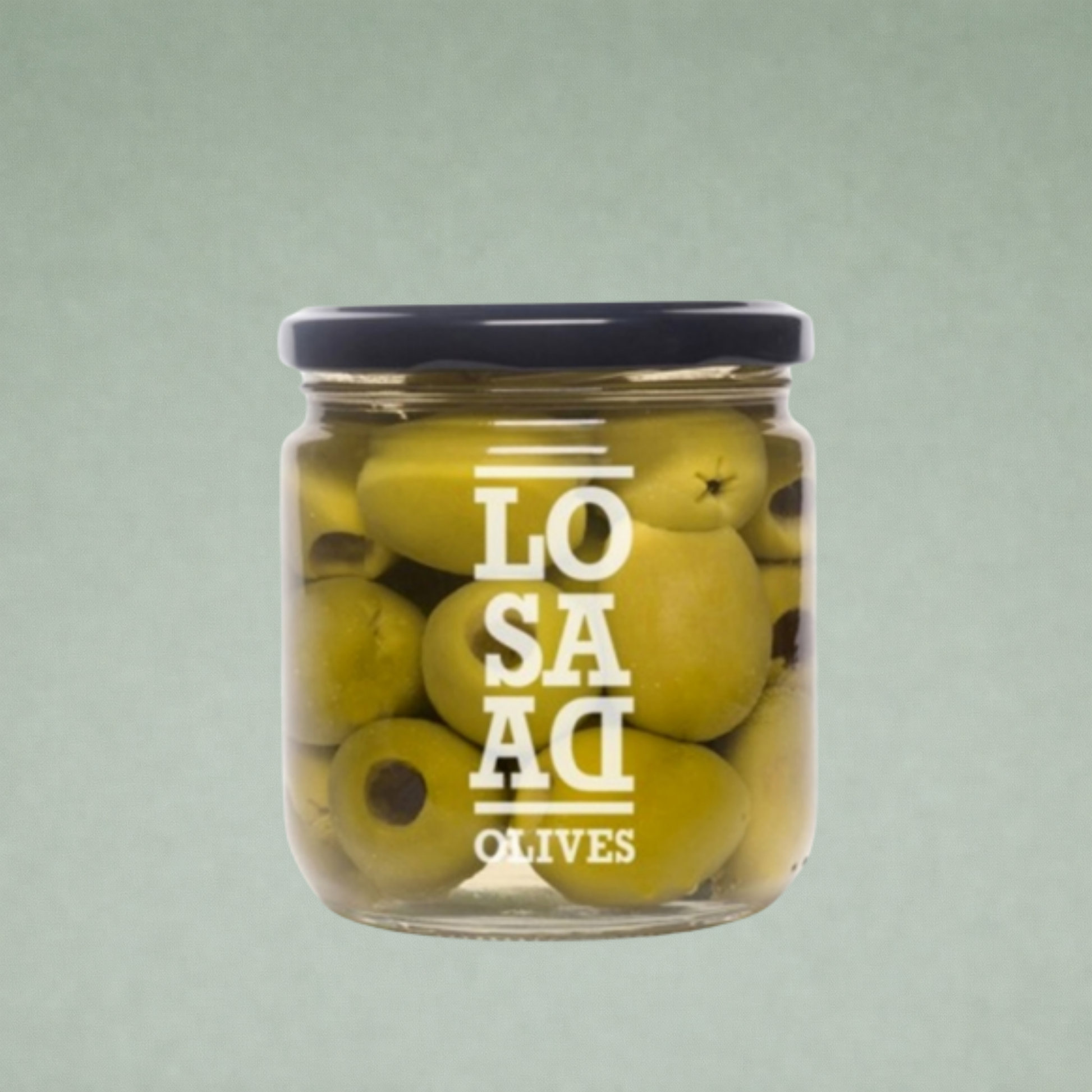 Aceituna gordal sin hueso Losada 345 g en tarro cristal