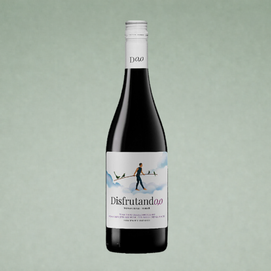 Disfrutand0.0 tinto sin alcohol Monastrell Syrah