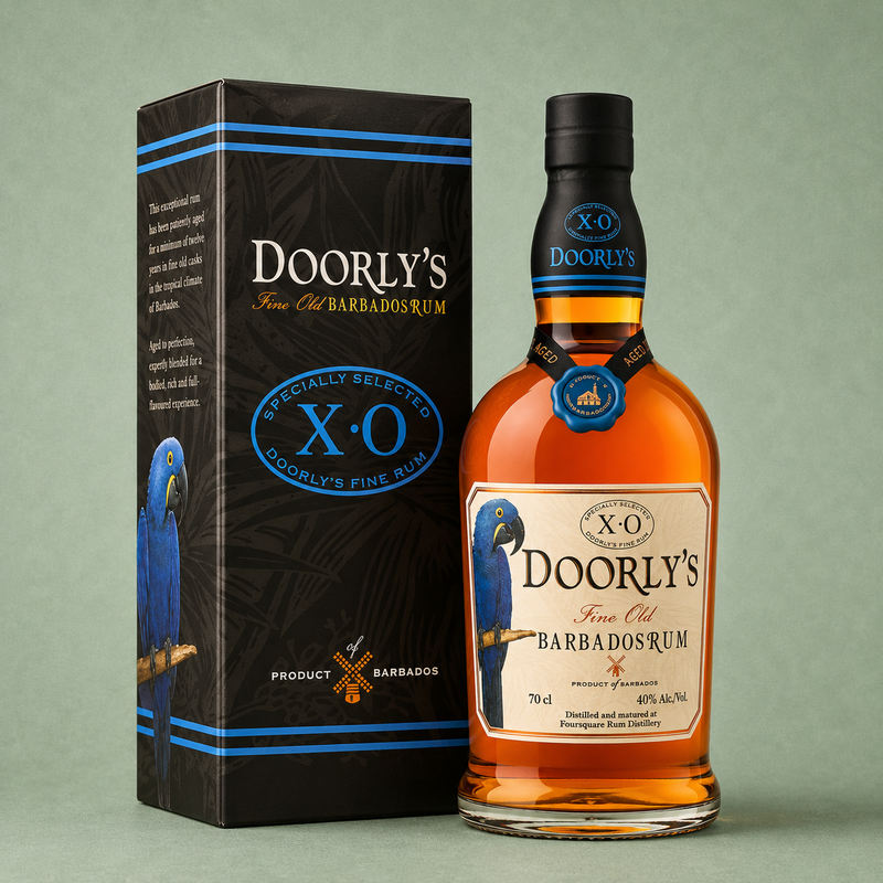 Doorly's XO 70cl – Dry Extra Old Barbados Rum – Bouquet Xaló