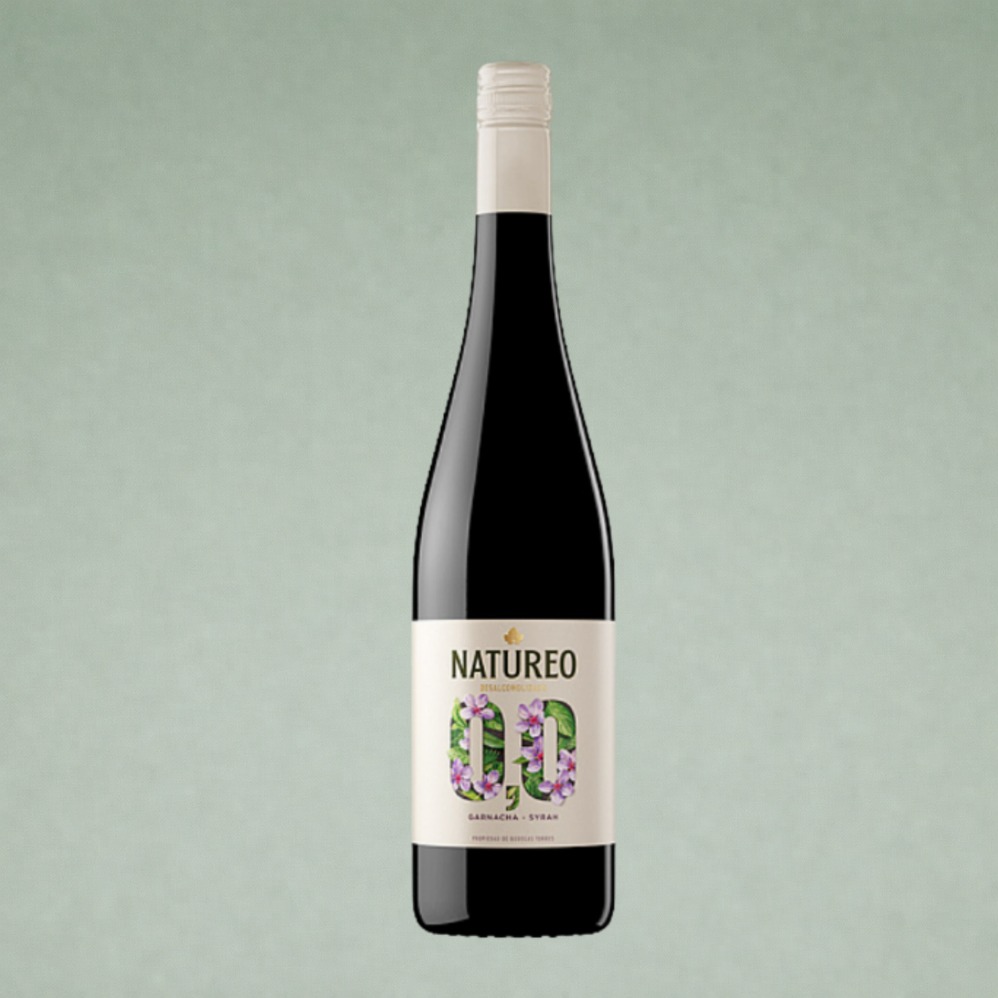 Natureo Tinto 0.0 vino sin alcohol Garnacha Syrah de Torres